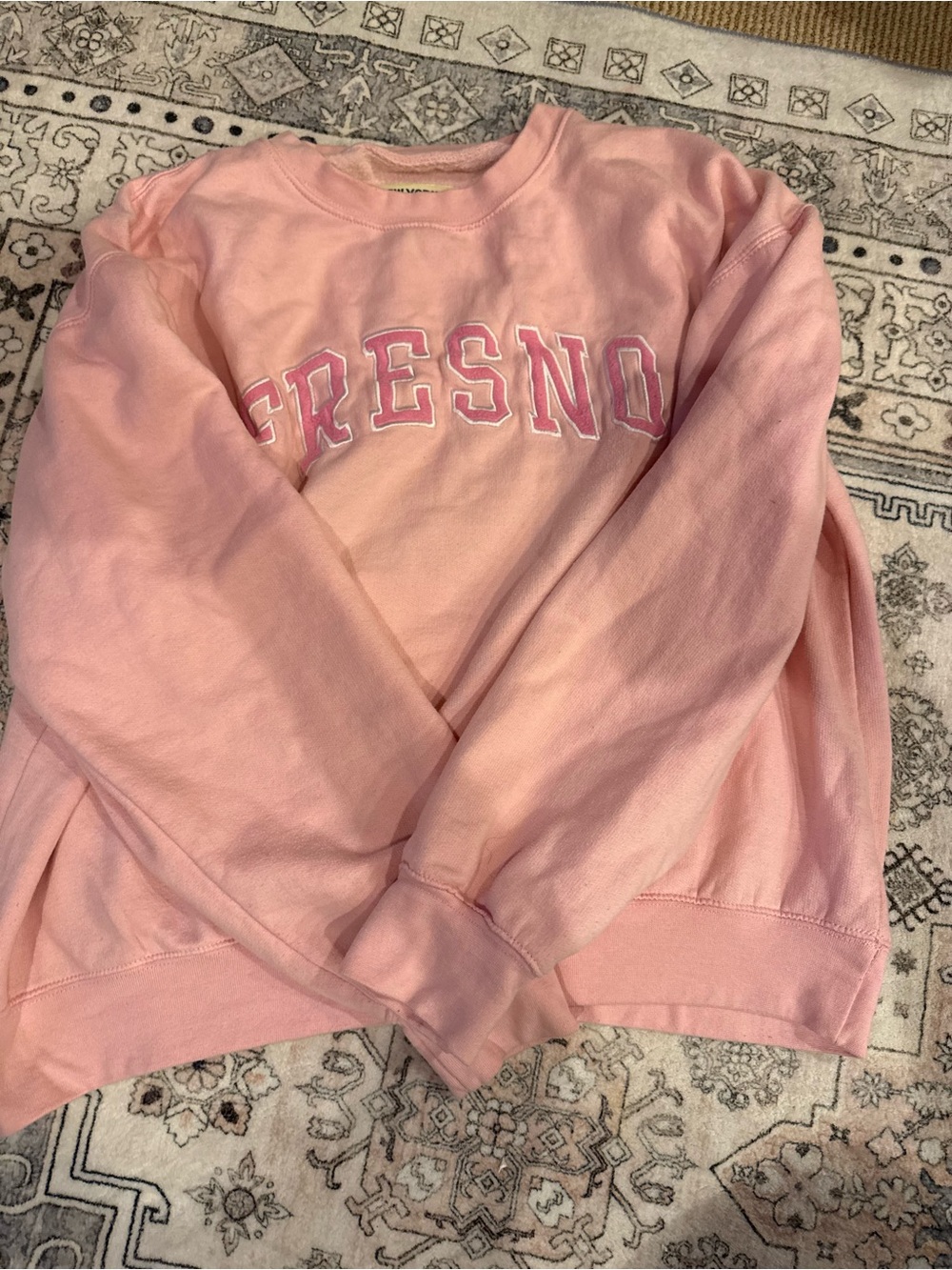 Light Pink Fresno Crewneck Sweatshirt
